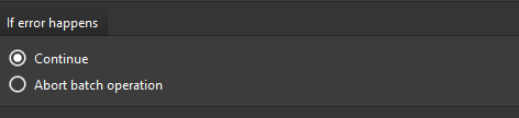 7. Status control