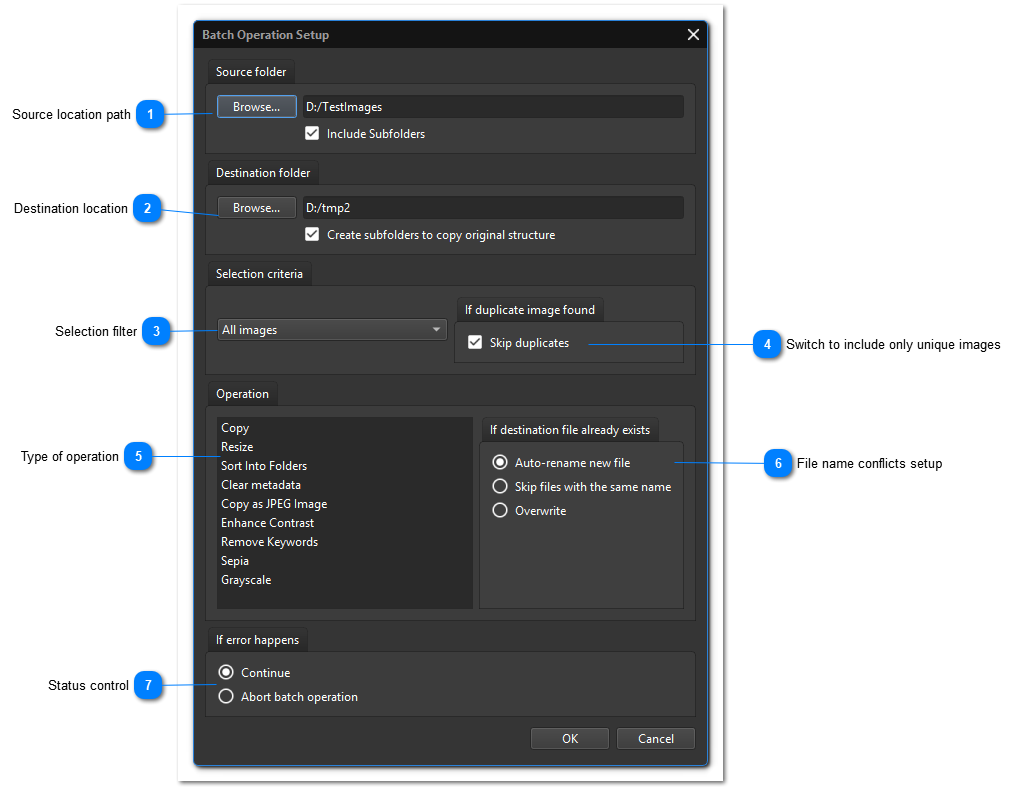 Advanced Batch Setup