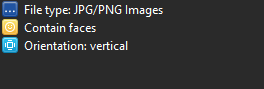 4. List of Selected Filters
