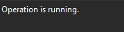 4. Status window