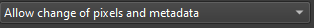 3. Various options for saving data