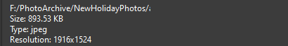 1. File to be imported