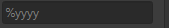 2. Custom folder naming template
