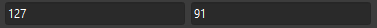 1. Width and height of the thumbnail icons