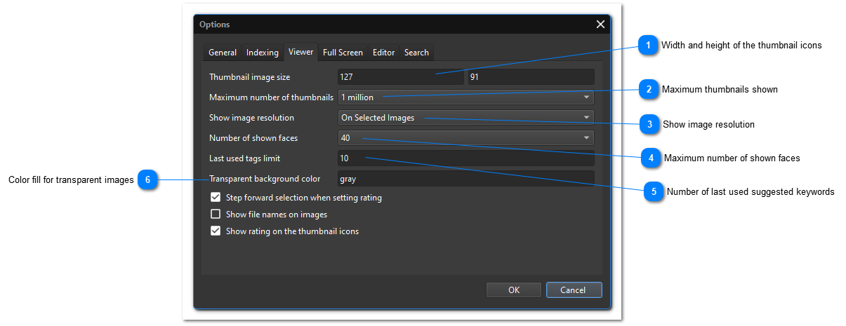 Viewer Settings