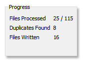 batch operation progress